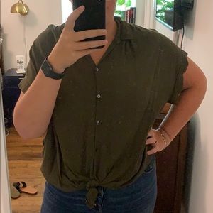 Madewell Central Drapey Shirt - Button down